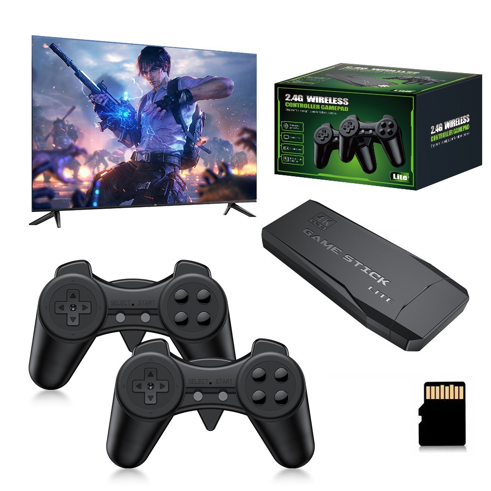 Retro X8 Gaming Console - Portable 4K Retro Game Stick Console
