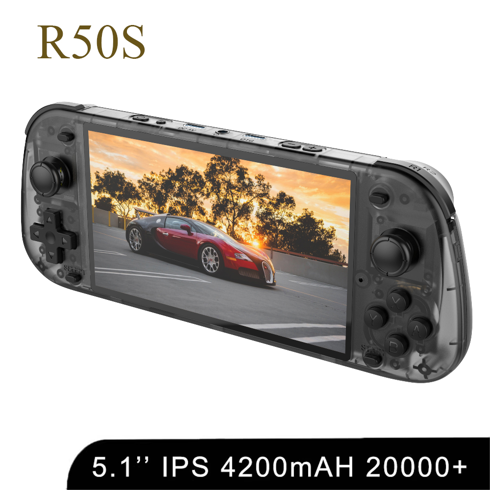 Retro Gaming Device - 5.1inch New R50S Retro Handheld Video