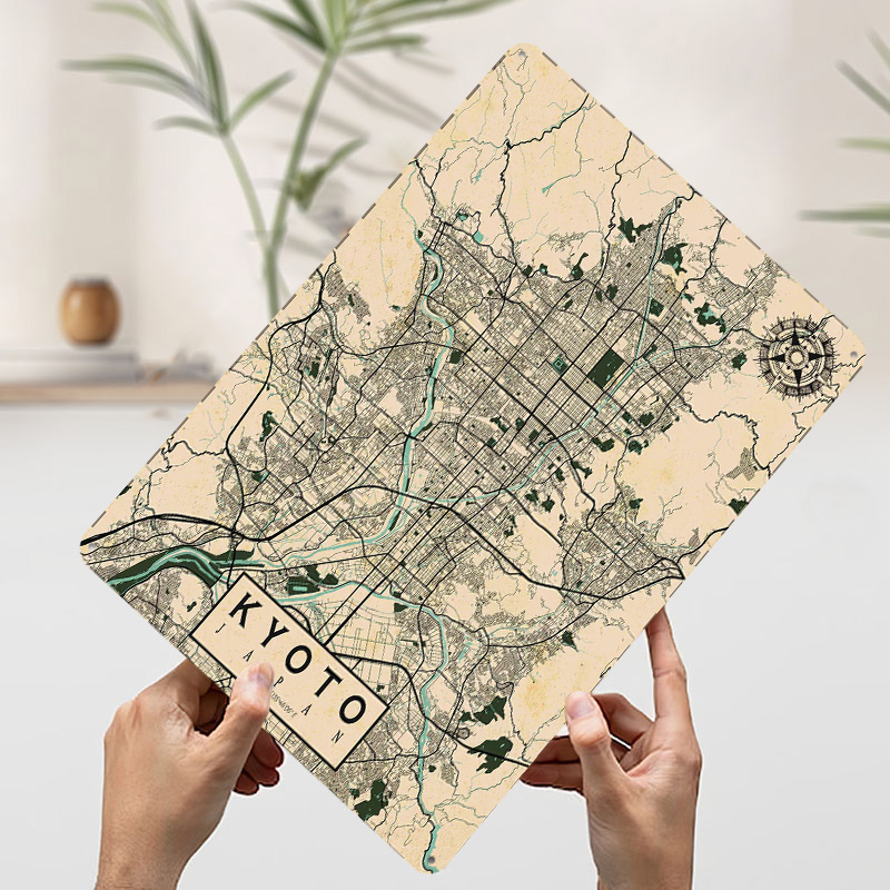 Kyoto City Map Japan Vintage P - огляд і ціна Retro Gaming Japan