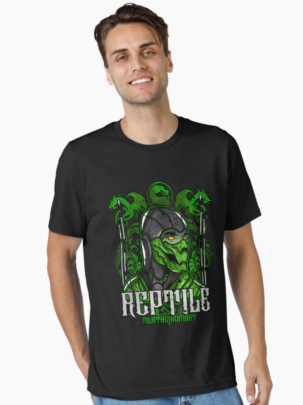 Mortal Kombat Reptile Portrait - огляд і ціна Retro Gaming Style