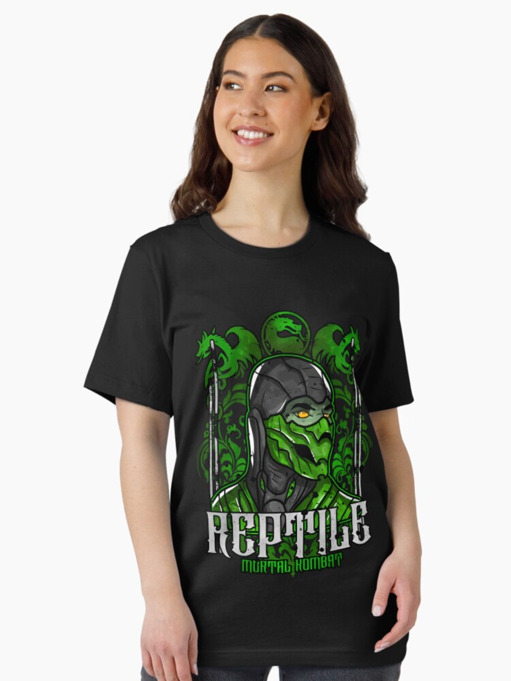 Mortal Kombat Reptile Portrait - огляд і ціна Retro Gaming Style