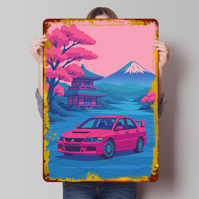 Japanese Car Evo in Japan Tin  - огляд і ціна Retro Gaming Japan