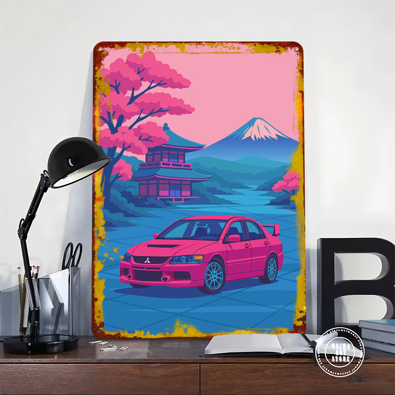 Japanese Car Evo in Japan Tin  - огляд і ціна Retro Gaming Japan