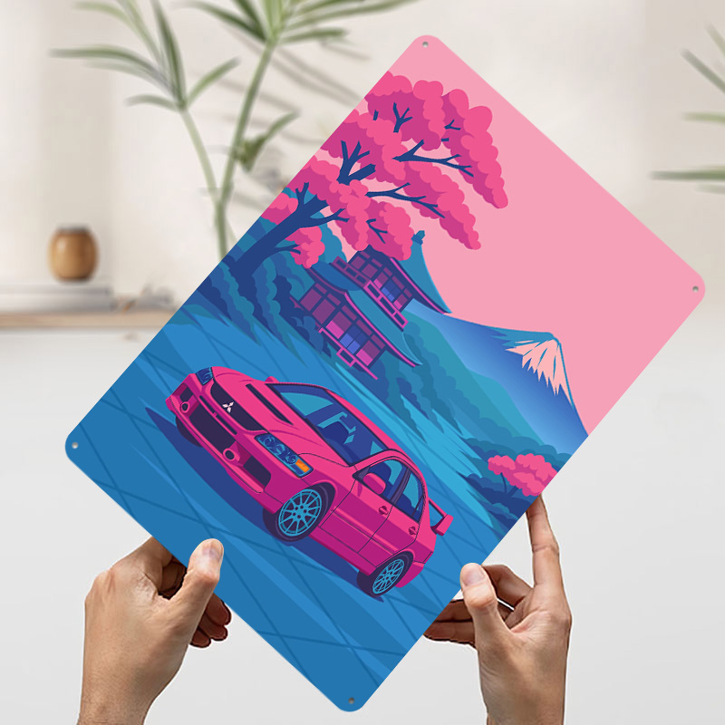 Japanese Car Evo in Japan Tin  - огляд і ціна Retro Gaming Japan