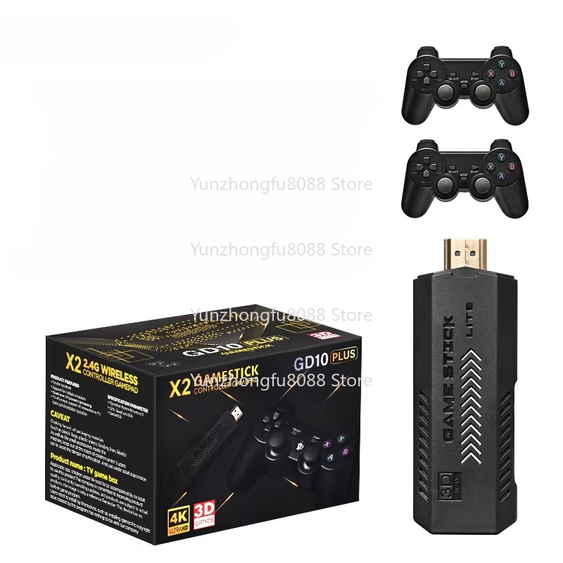 L GD10 Plus Game Stick 4k Blac - огляд і ціна Retro Gaming X2