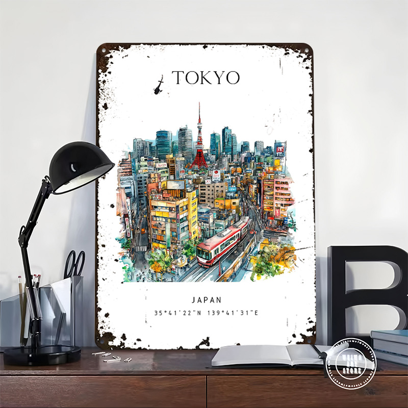 Tokyo Japan Travel Printed Pos - огляд і ціна Retro Gaming Japan