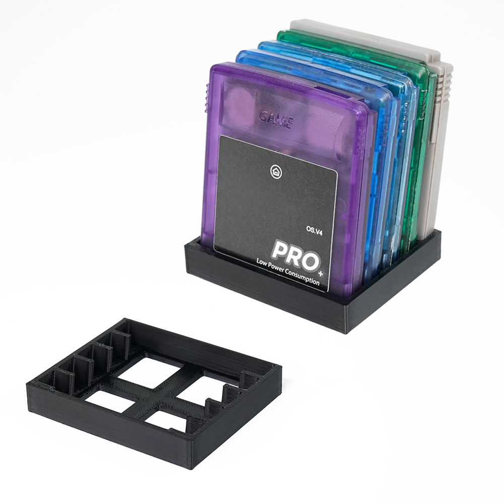 3D Print Game Storage Stand Br - огляд і ціна Game Boy Cartridge Holder