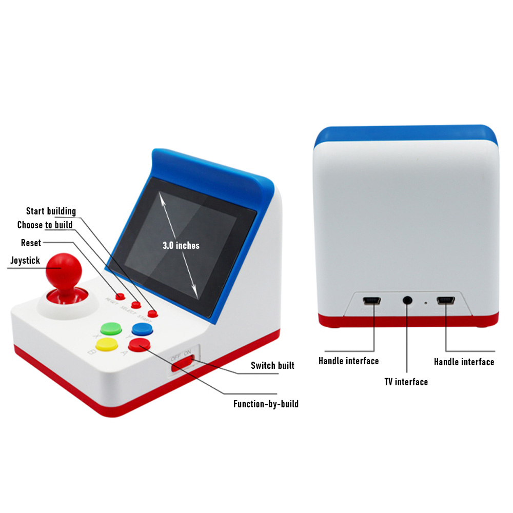 360 Video Games3inch 8Bit Port - огляд і ціна Retro Gaming Station