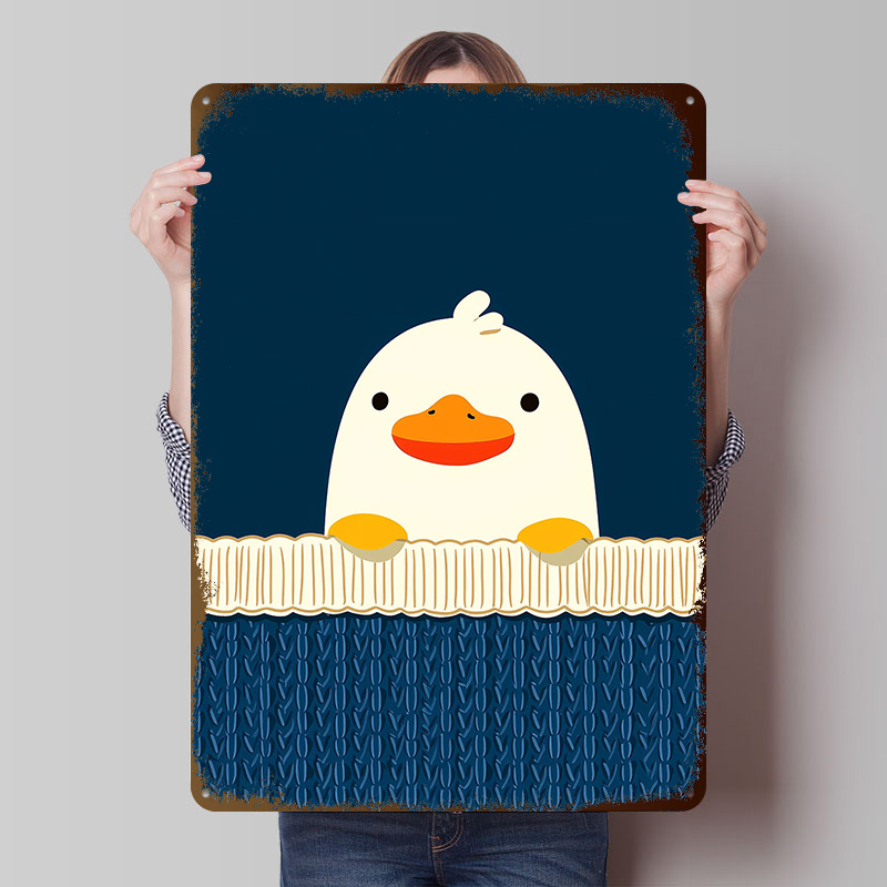Cute Duck on a Blue Background - огляд і ціна Background Retro Gaming