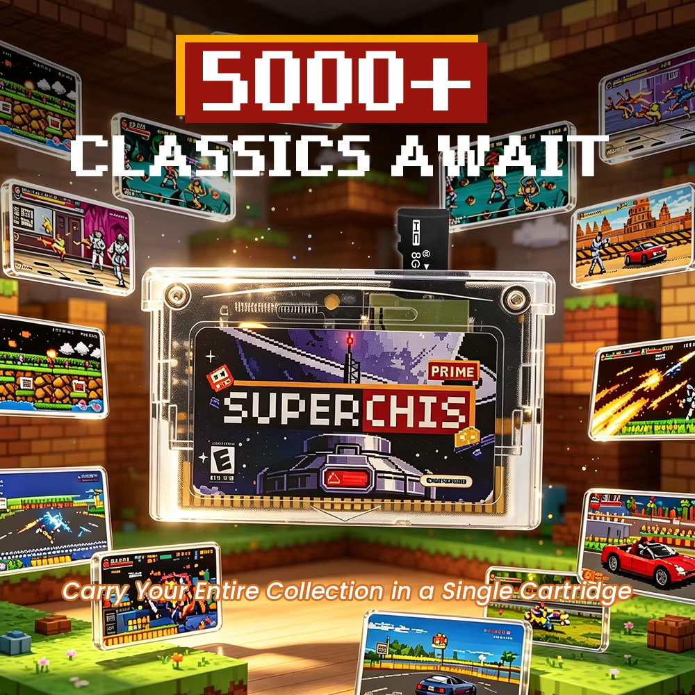 Retro Superchis Flash Game Car - огляд і ціна Retro Gaming Station