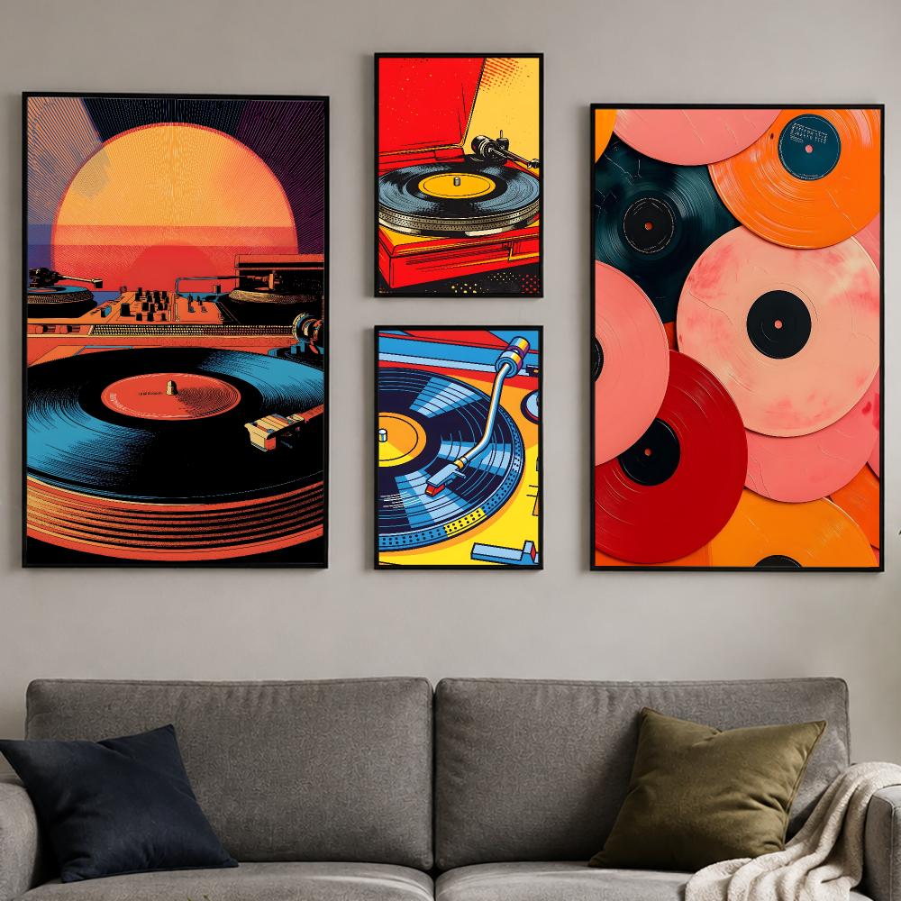 Retro Colorful Record Player P - огляд і ціна Retro Gaming Cafe