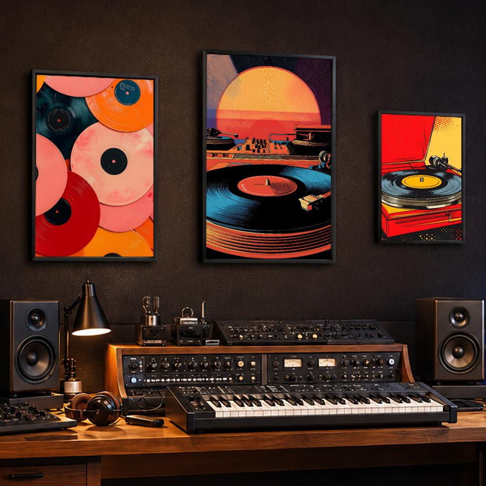 Retro Colorful Record Player P - огляд і ціна Retro Gaming Cafe