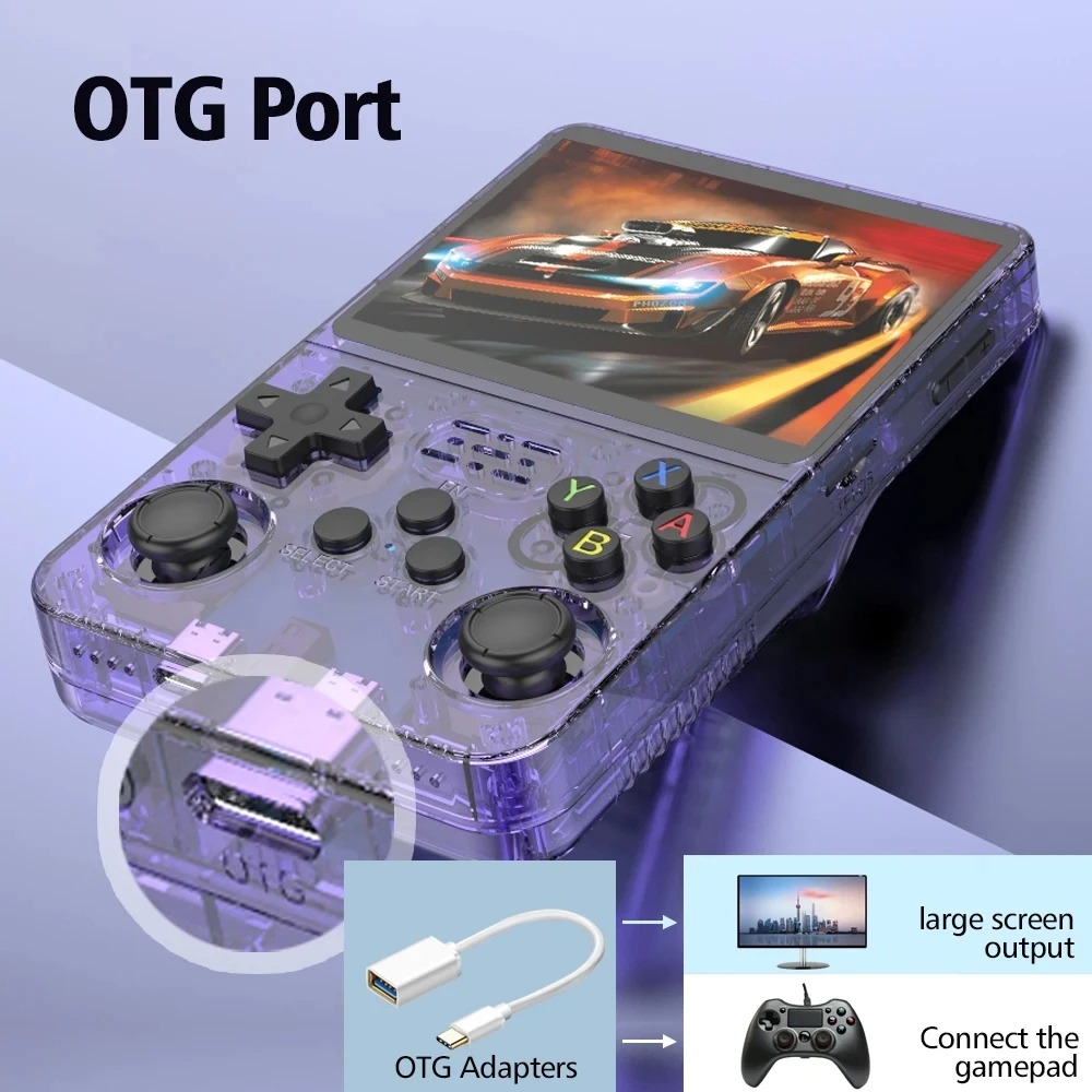 R36s New Handheld Game Console - огляд і ціна Retro Gaming Console Handheld
