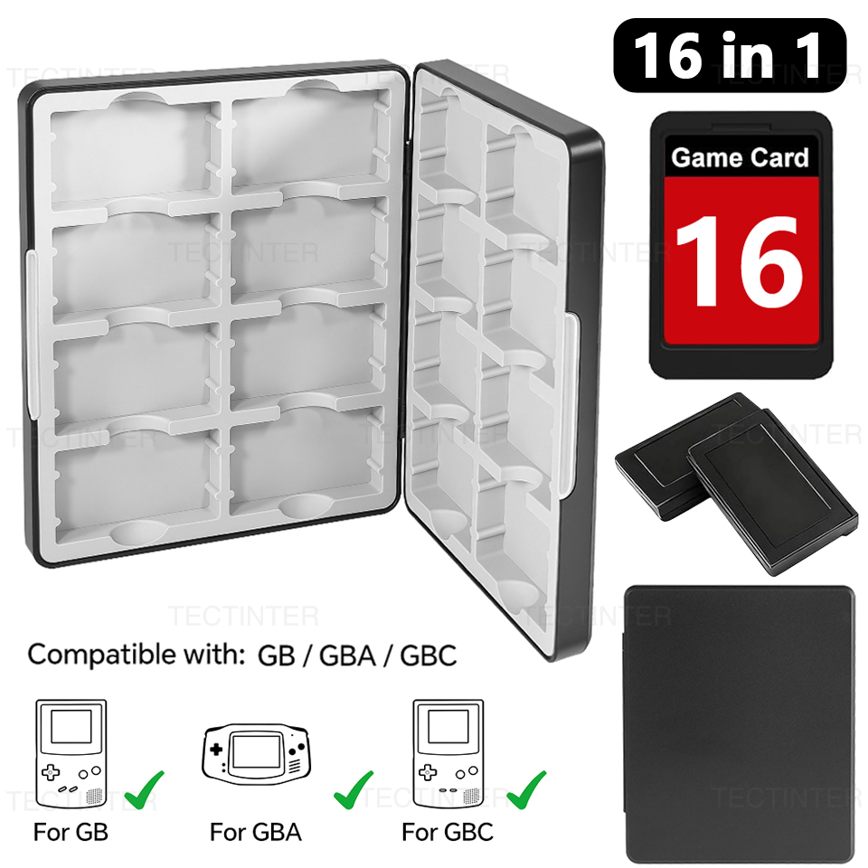 Portable 16 in 1 Game Card Sto - огляд і ціна Game Boy Cartridge Holder