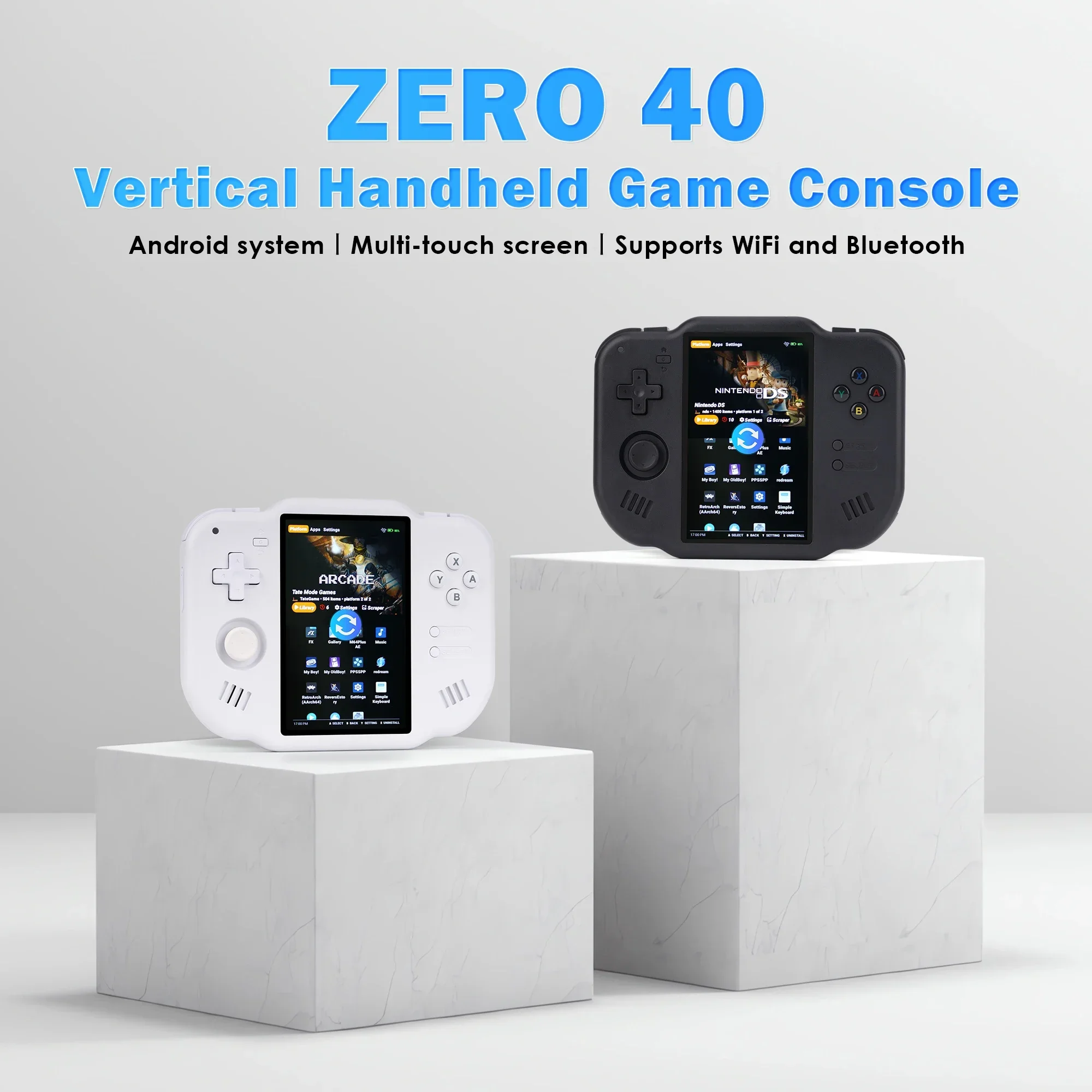 AMPOWN ZERO 40 Video Game Cons - огляд і ціна Retro Gaming Console Handheld