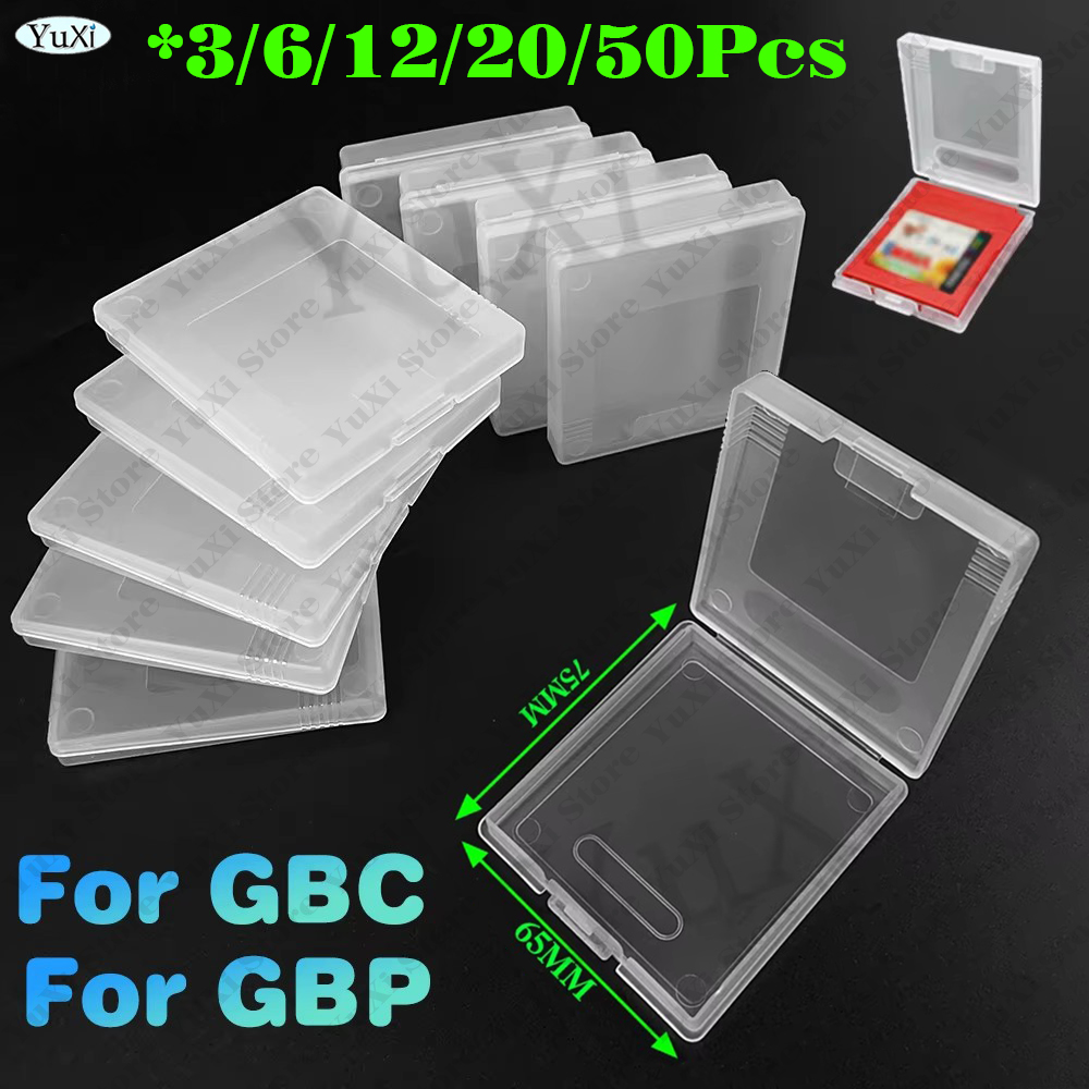 3-50pcs Plastic Game Cartridge - огляд і ціна Game Boy Cartridge Holder