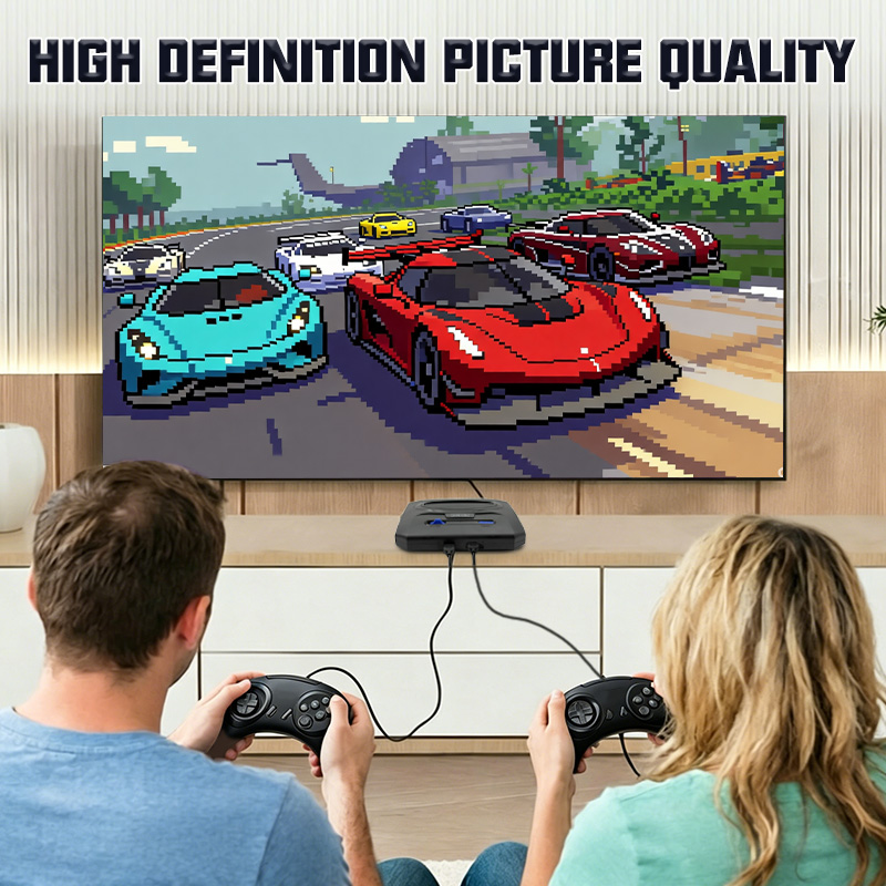 16Bit Retro Game Console 4K HD - огляд і ціна Retro Gaming Devices
