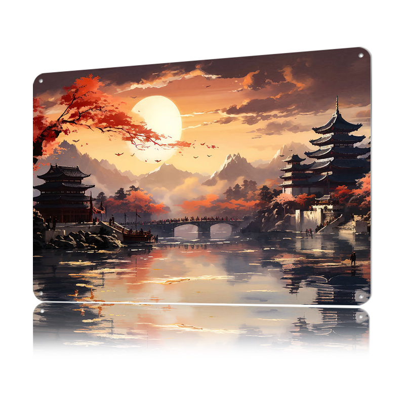 Japan Landscape Printed Poster - огляд і ціна Retro Gaming Japan