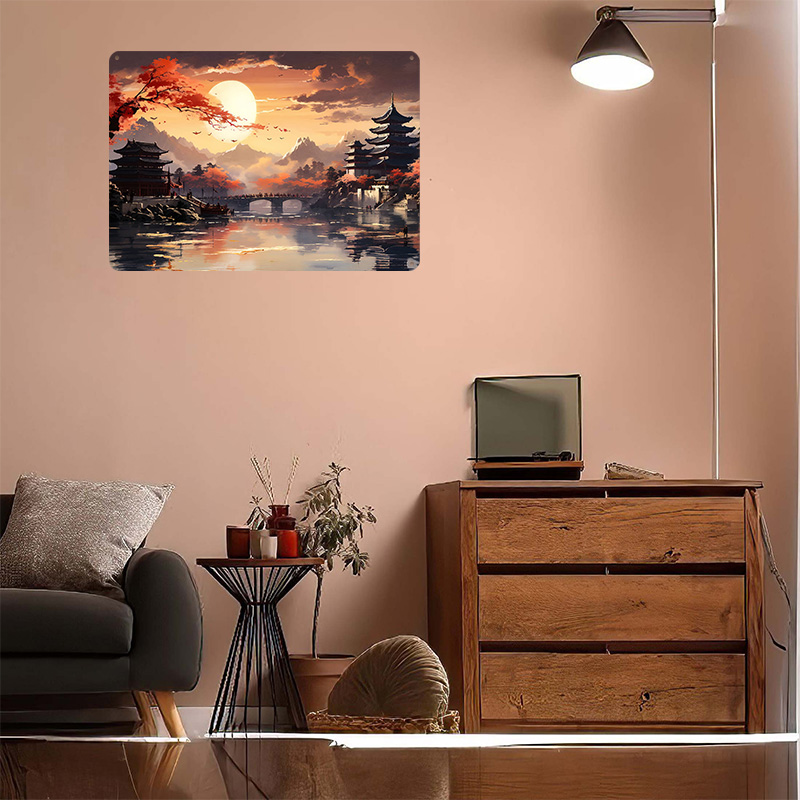 Japan Landscape Printed Poster - огляд і ціна Retro Gaming Japan