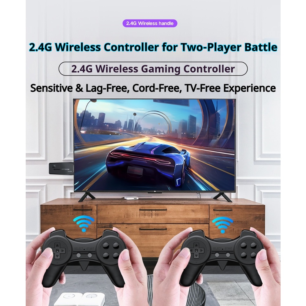 Portable 4K Retro Game Stick C - огляд і ціна Retro X8 Gaming Console