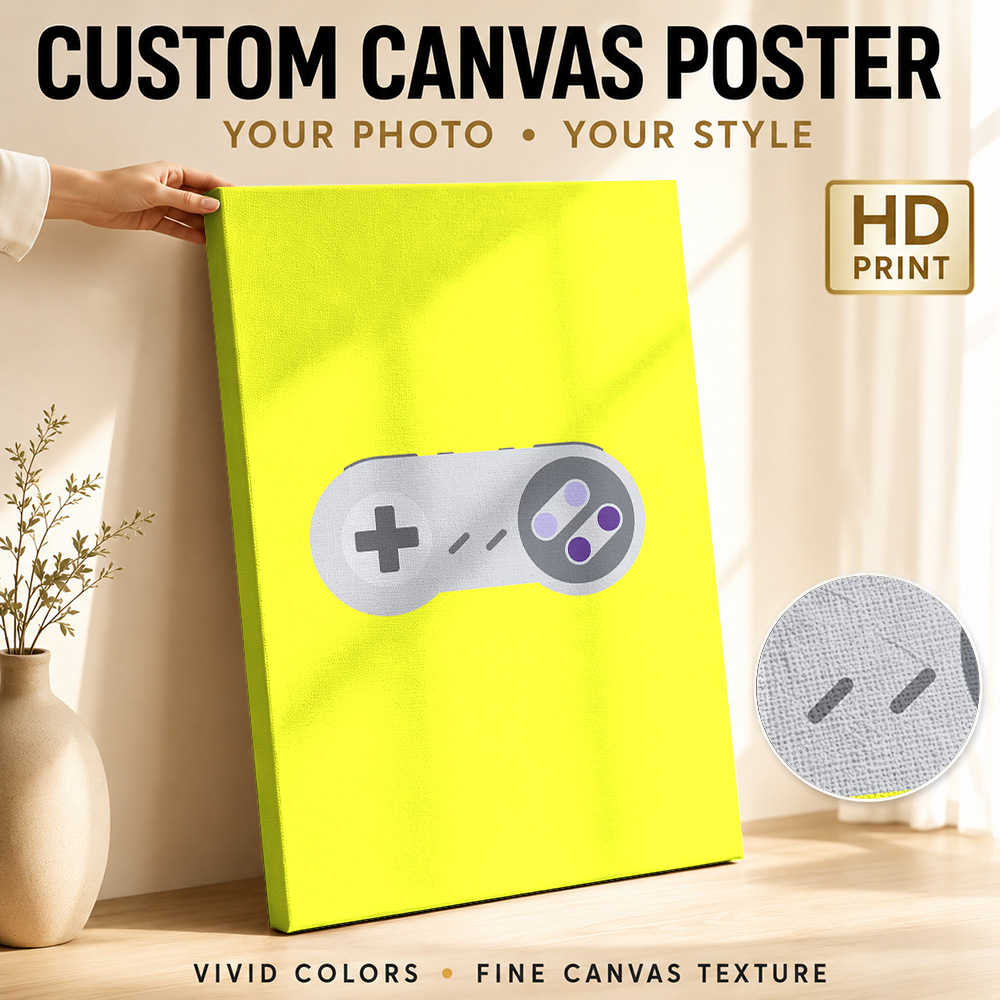 Retro Game Controller on Yello - огляд і ціна Background Retro Gaming