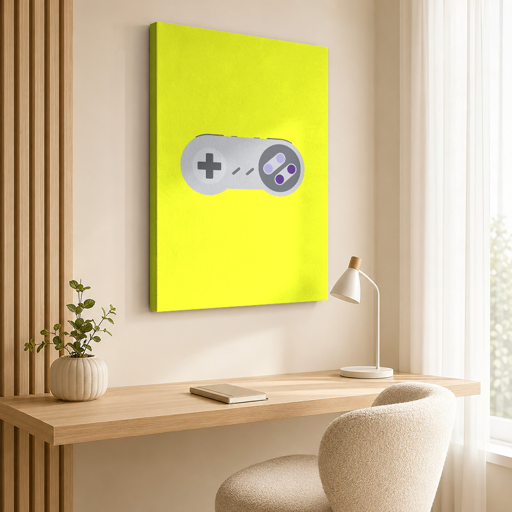 Retro Game Controller on Yello - огляд і ціна Background Retro Gaming