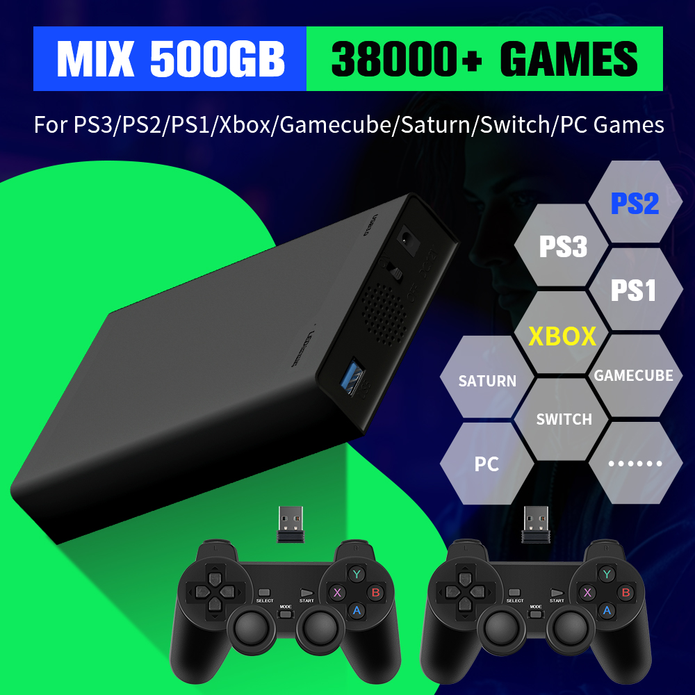 500G Game Hard Drive With 3800 - огляд і ціна Retro Gaming Devices