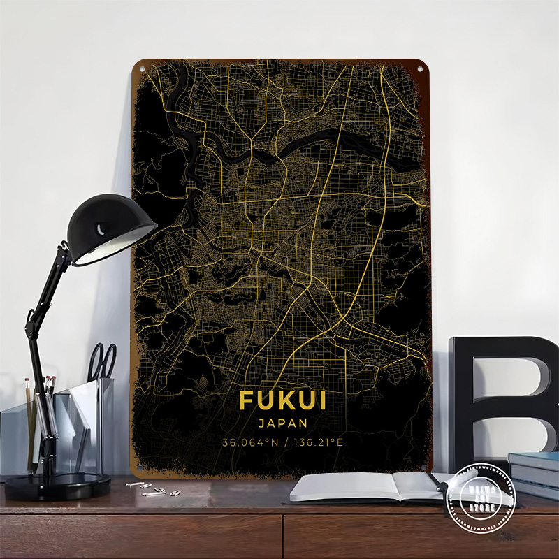 Fukui Japan Tinplate Posters C - огляд і ціна Retro Gaming Japan