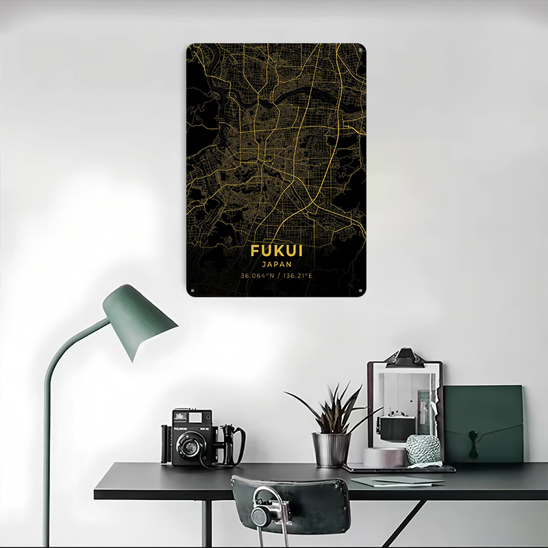 Fukui Japan Tinplate Posters C - огляд і ціна Retro Gaming Japan