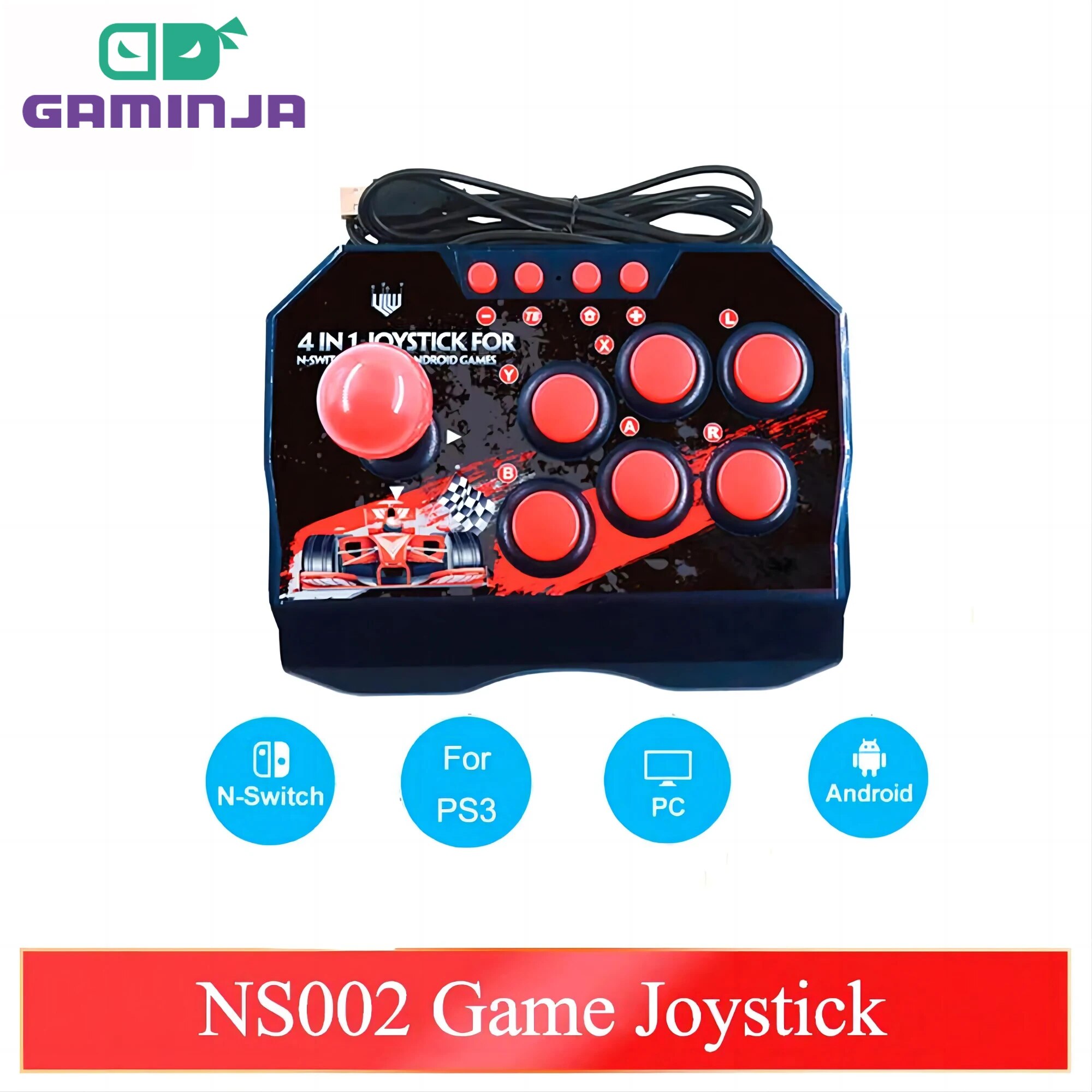 GAMINJA NS002 4 In 1 Retro Arc - огляд і ціна Retro Gaming Device