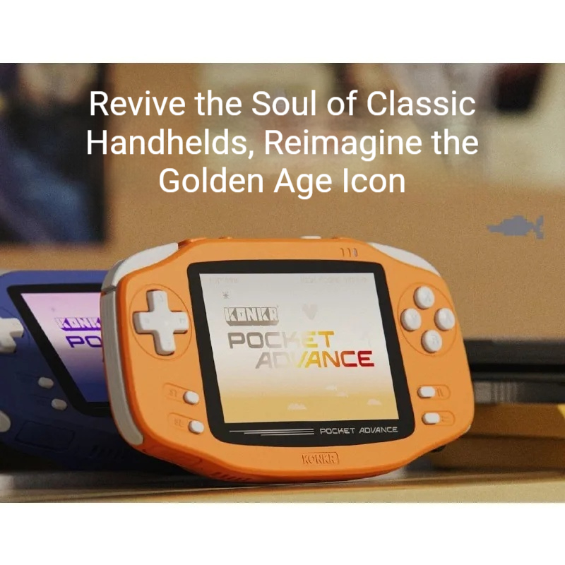AYANEO KONKR Pocket Advance Re - огляд і ціна Retro Gaming Devices