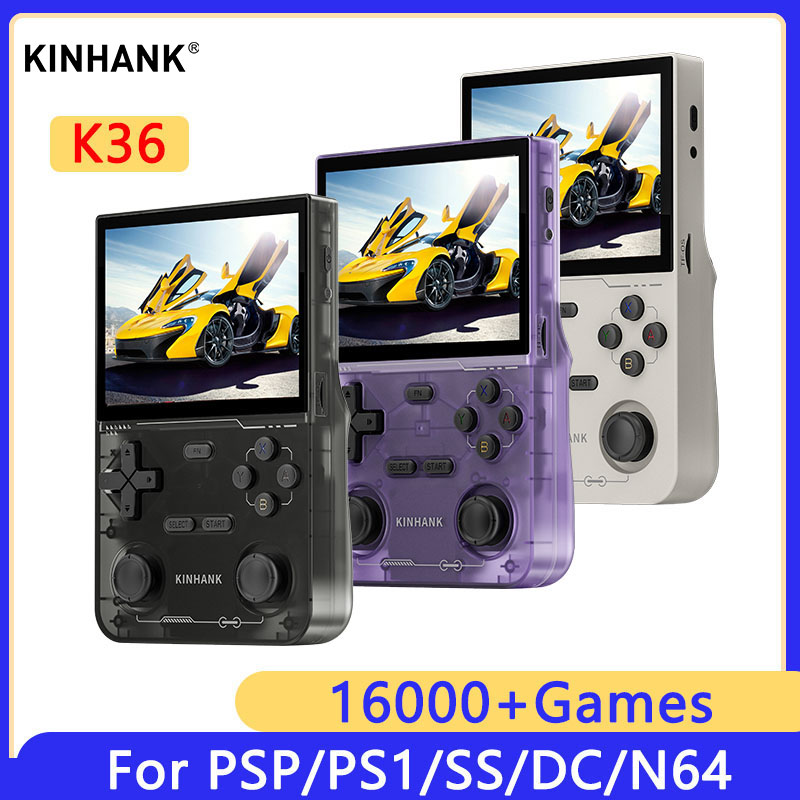 KINHANK K36 Retro Handheld Vid - огляд і ціна Retro Gaming Console Handheld