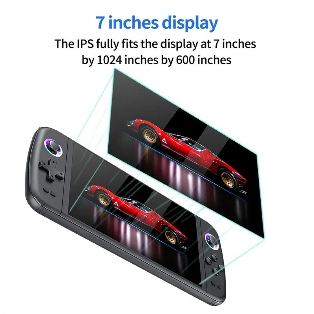 M27 7 Inch IPS Screen Handheld - огляд і ціна Retro Gaming Station