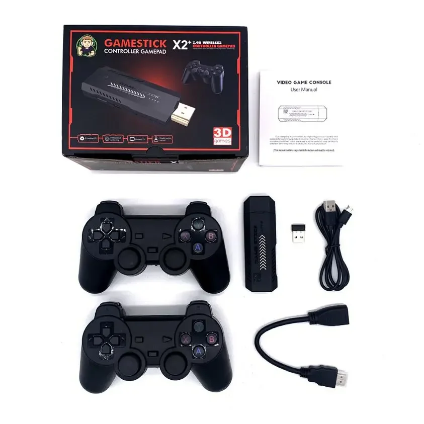 X2 Plus 3D Game Stick Video Ga - огляд і ціна Retro Gaming X2