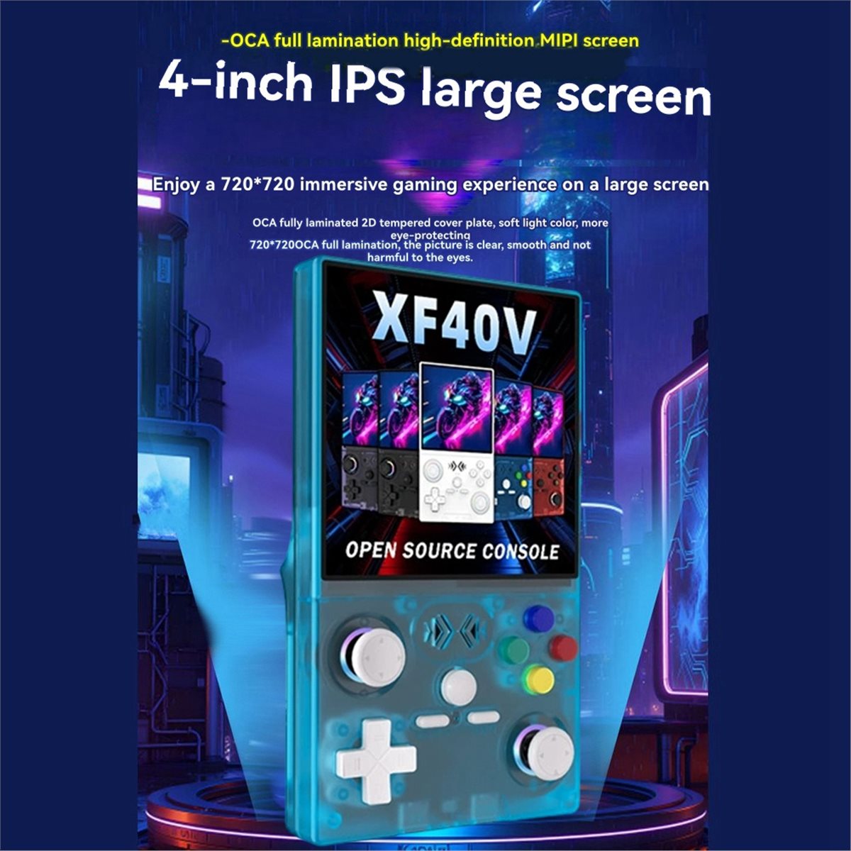 A86G NEW XF40V Retro Handheld  - огляд і ціна Retro Gaming Console Handheld