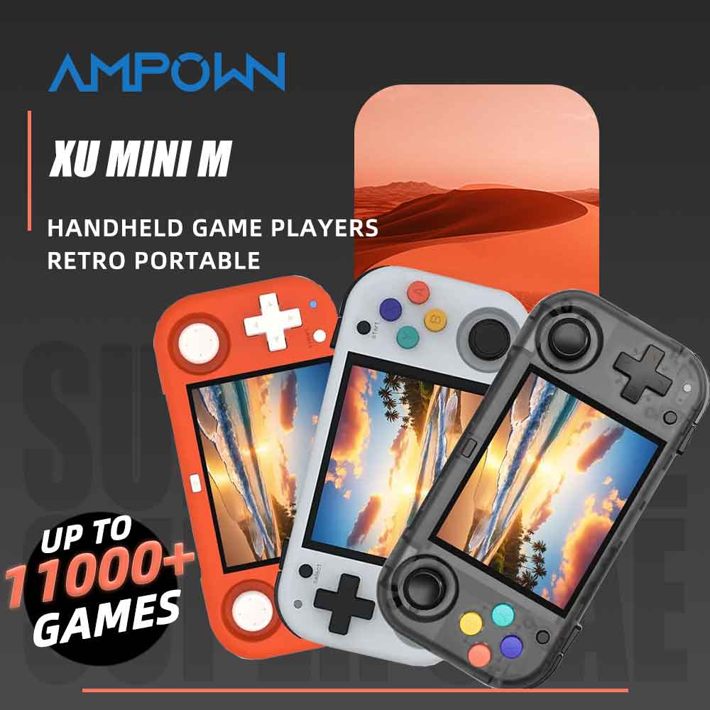 Ampown XU MINI M Portable Pock - огляд і ціна Retro Gaming Os Linux