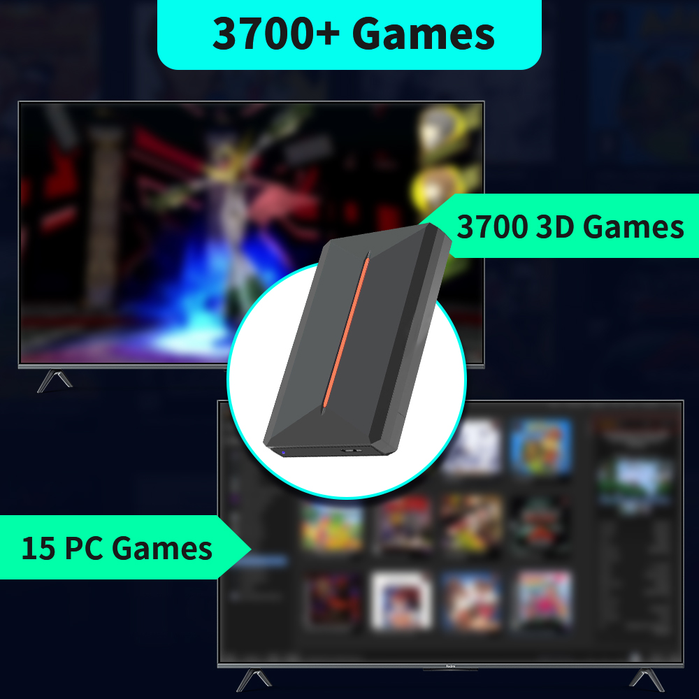Launchbox OS 500GB Portable Ga - огляд і ціна Retro Gaming Devices
