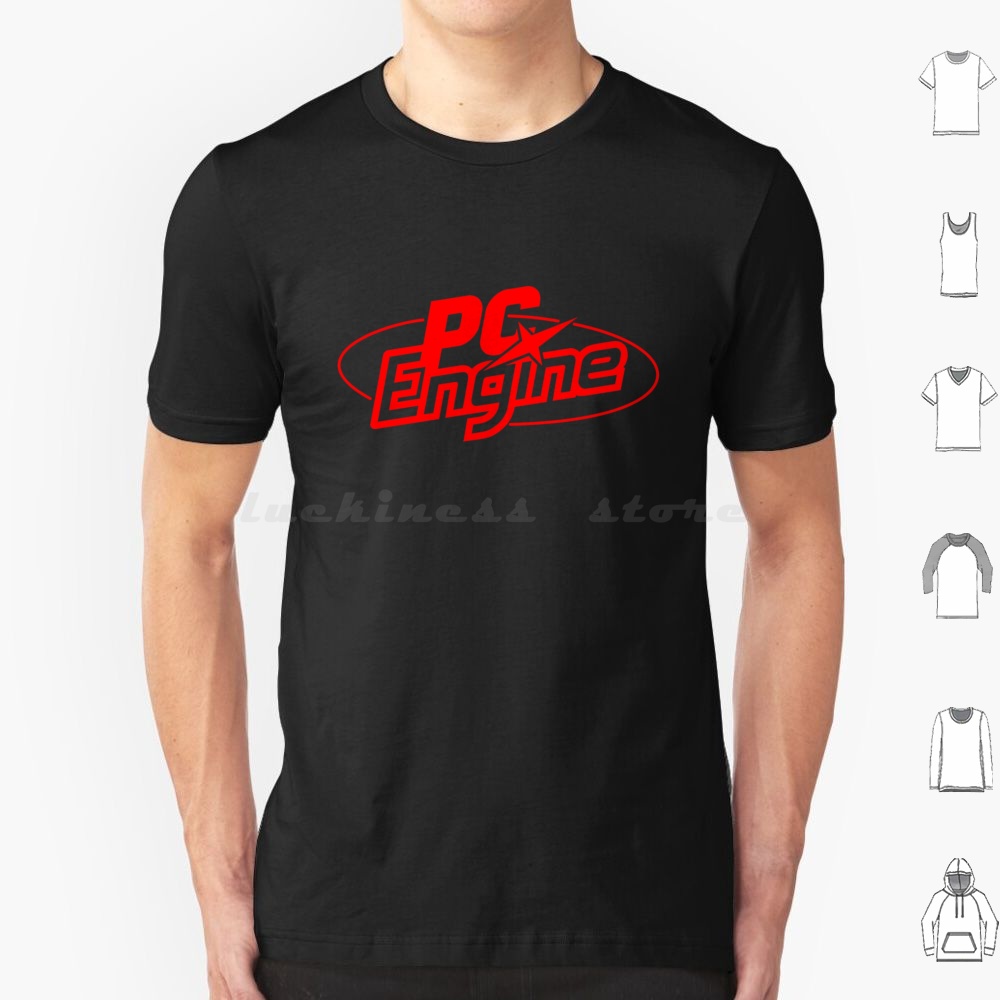 Pc Engine Logo T Shirt 6xl Cot - огляд і ціна Retro Gaming Japan