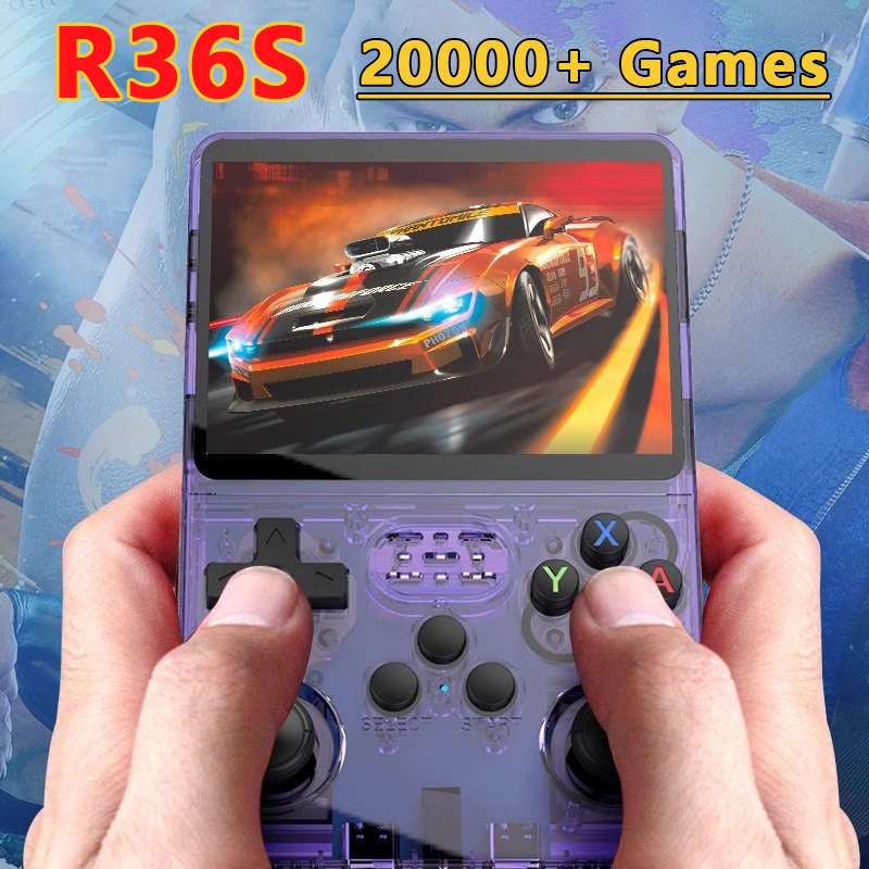 NEW R36S Retro Handheld Game C - огляд і ціна Retro Gaming Os Linux