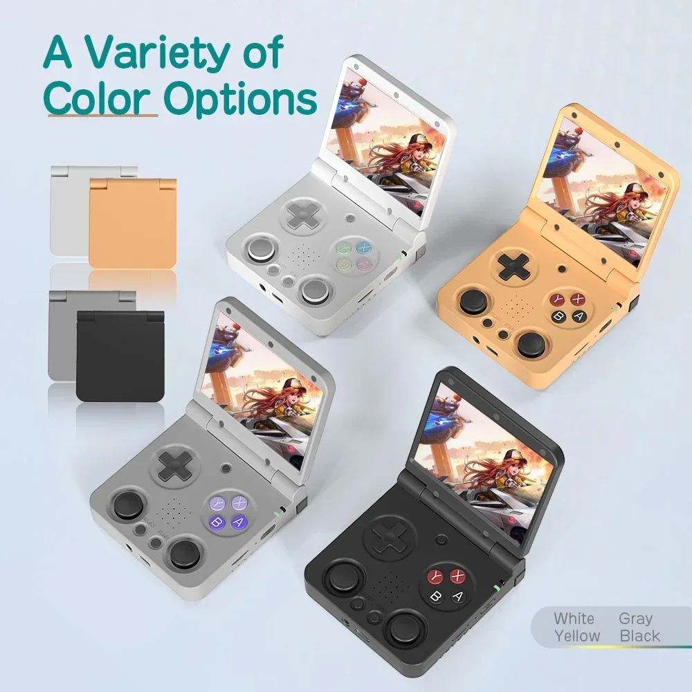 MIYOO Yellow FLIP V2 Handheld  - огляд і ціна Retro Gaming Os Linux