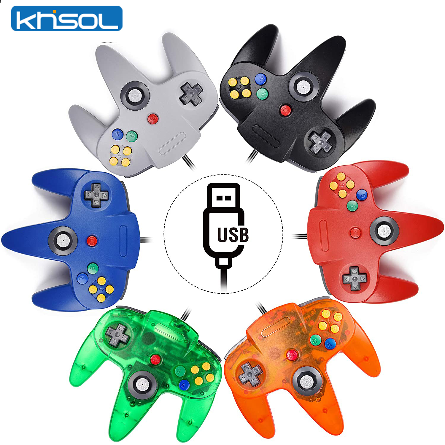 N64 Controller Classic USB Wir - огляд і ціна Retro X8 Gaming Console