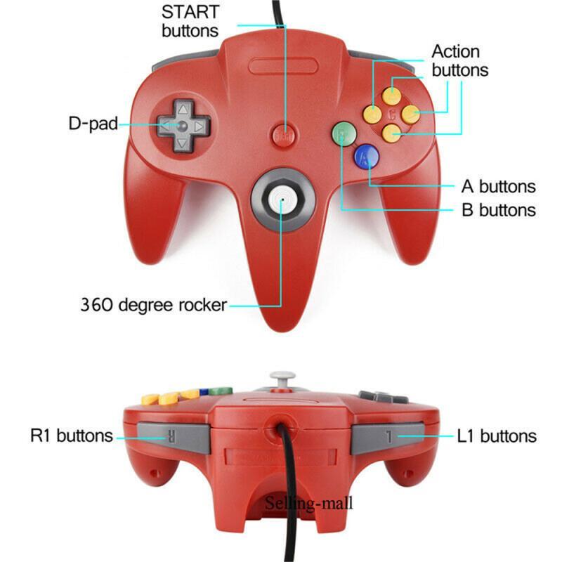 N64 Controller Classic USB Wir - огляд і ціна Retro X8 Gaming Console