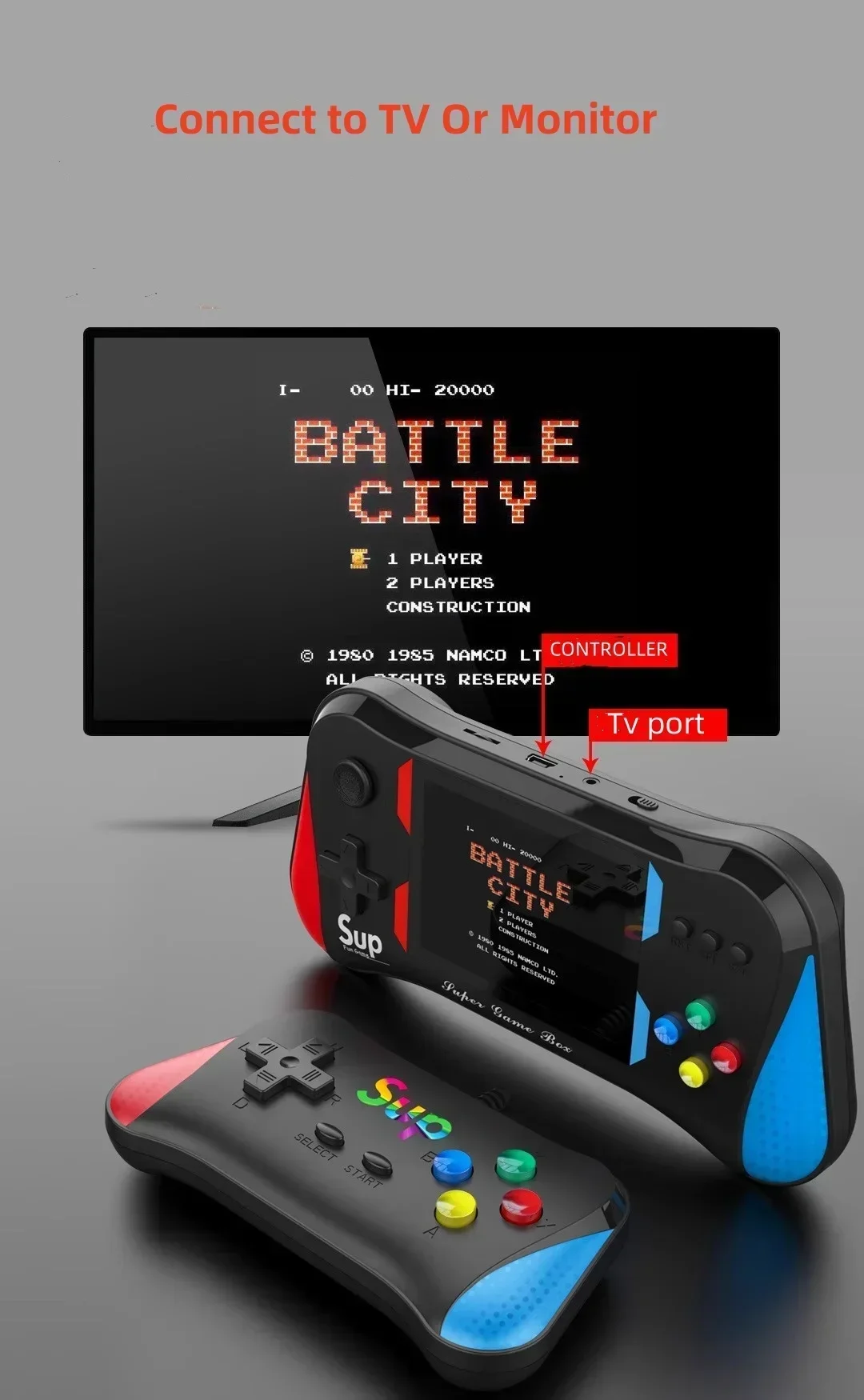 Children's Game Console Palm R - огляд і ціна Retro Gaming Station
