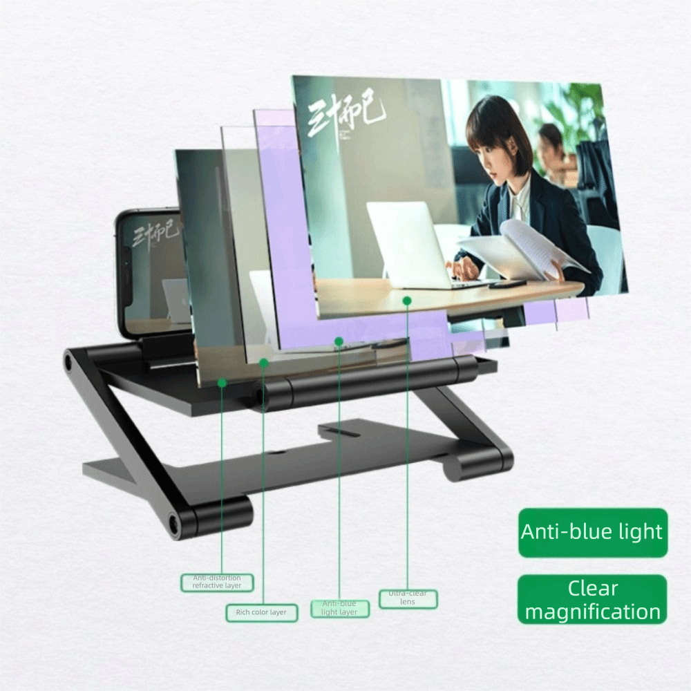 Folding Cell Phone Screen Ampl - огляд і ціна Retro Gaming And Projector