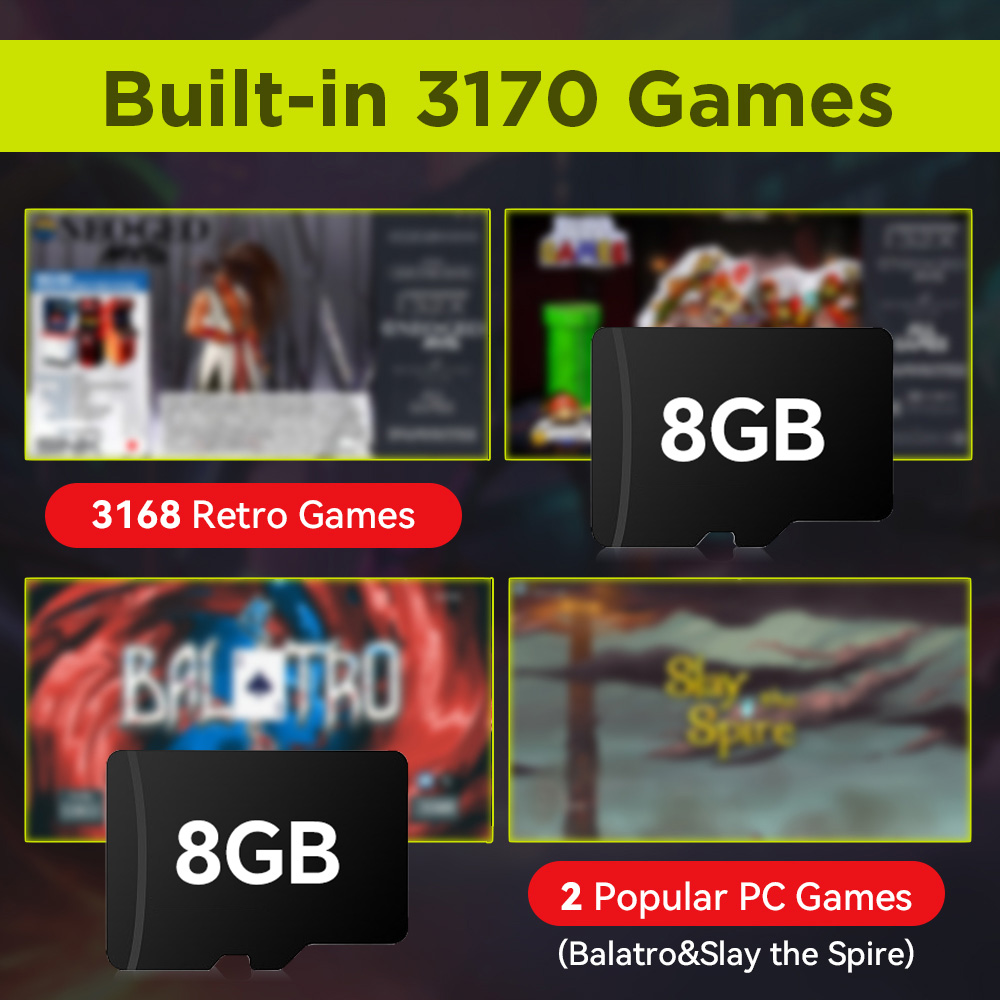 8GB Game TF Card with 3170 Ret - огляд і ціна Retro X8 Gaming Console