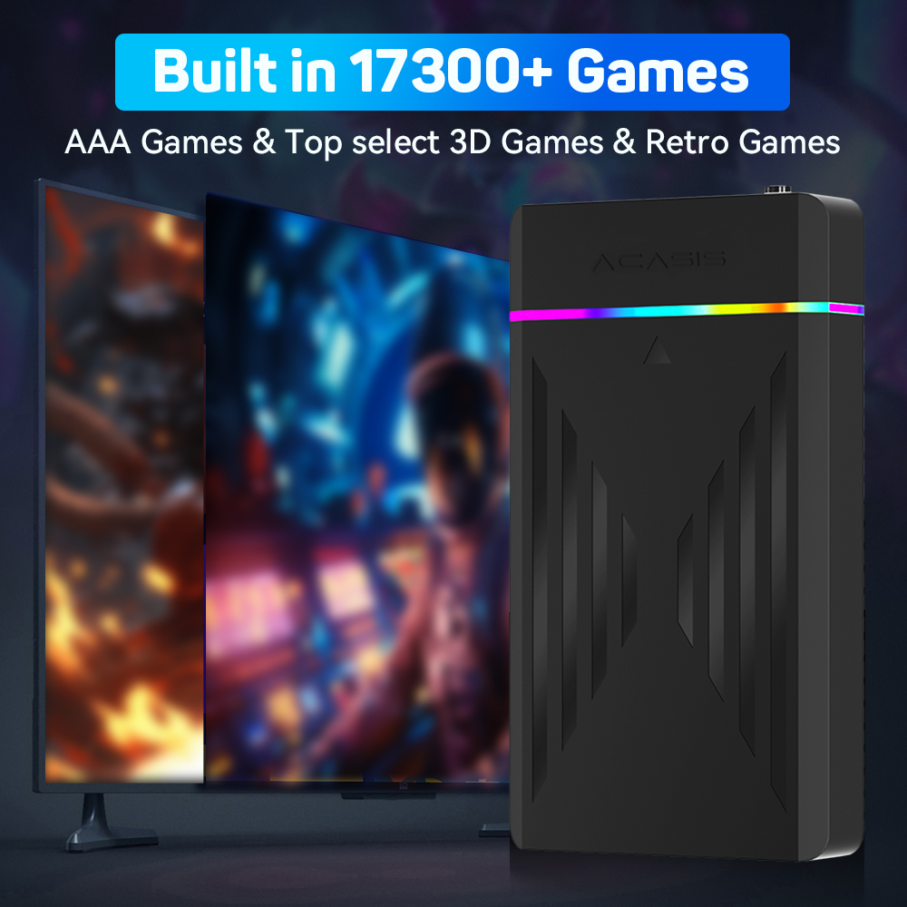 3TB Portable Gaming HDD Launch - огляд і ціна Retro Gaming Devices